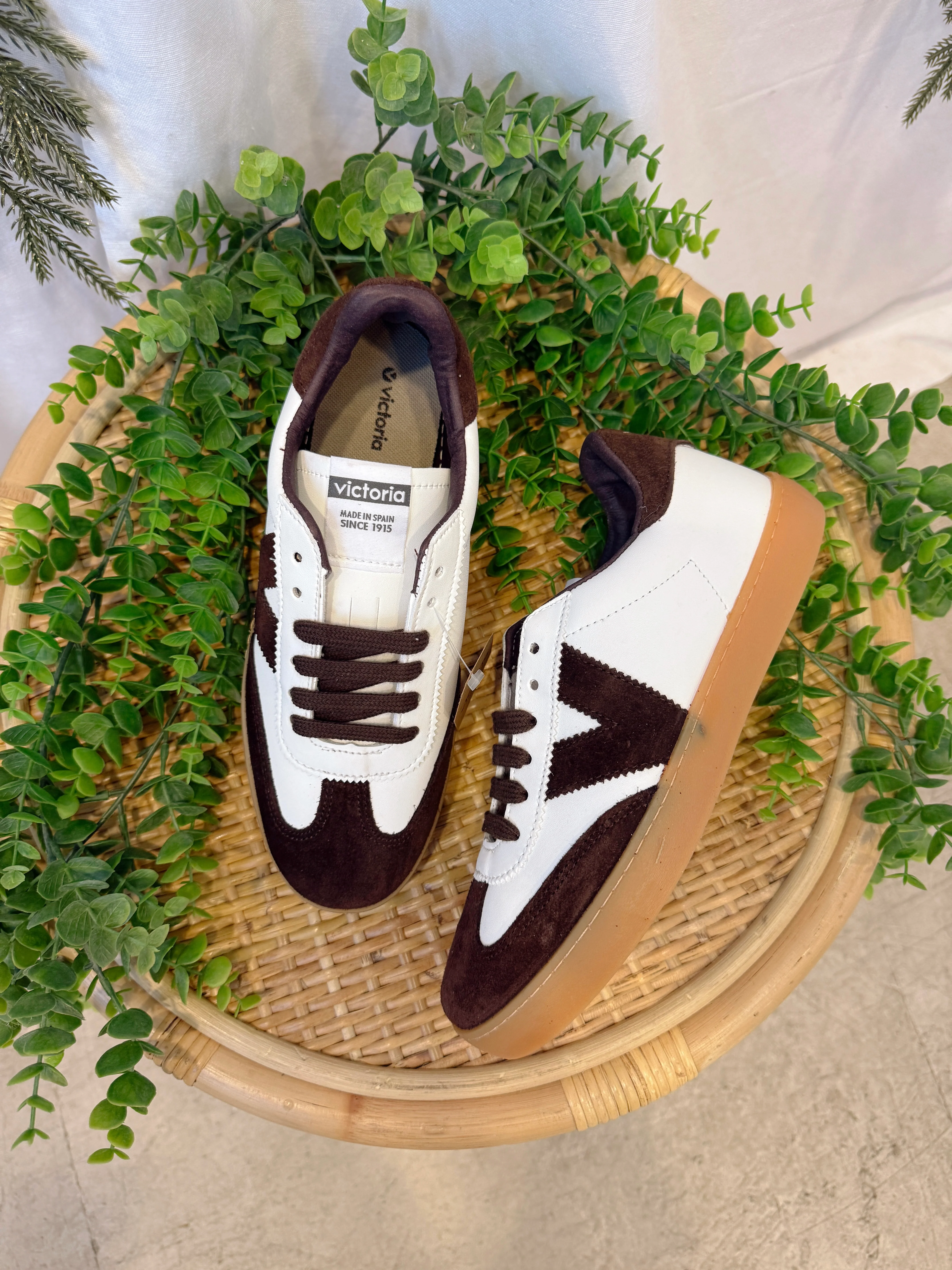 Victoria Berlin Ciclista Chocolate Sneaker-Sneakers-victoria-The Silo Boutique, Women's Fashion Boutique Located in Warren and Grand Forks North Dakota