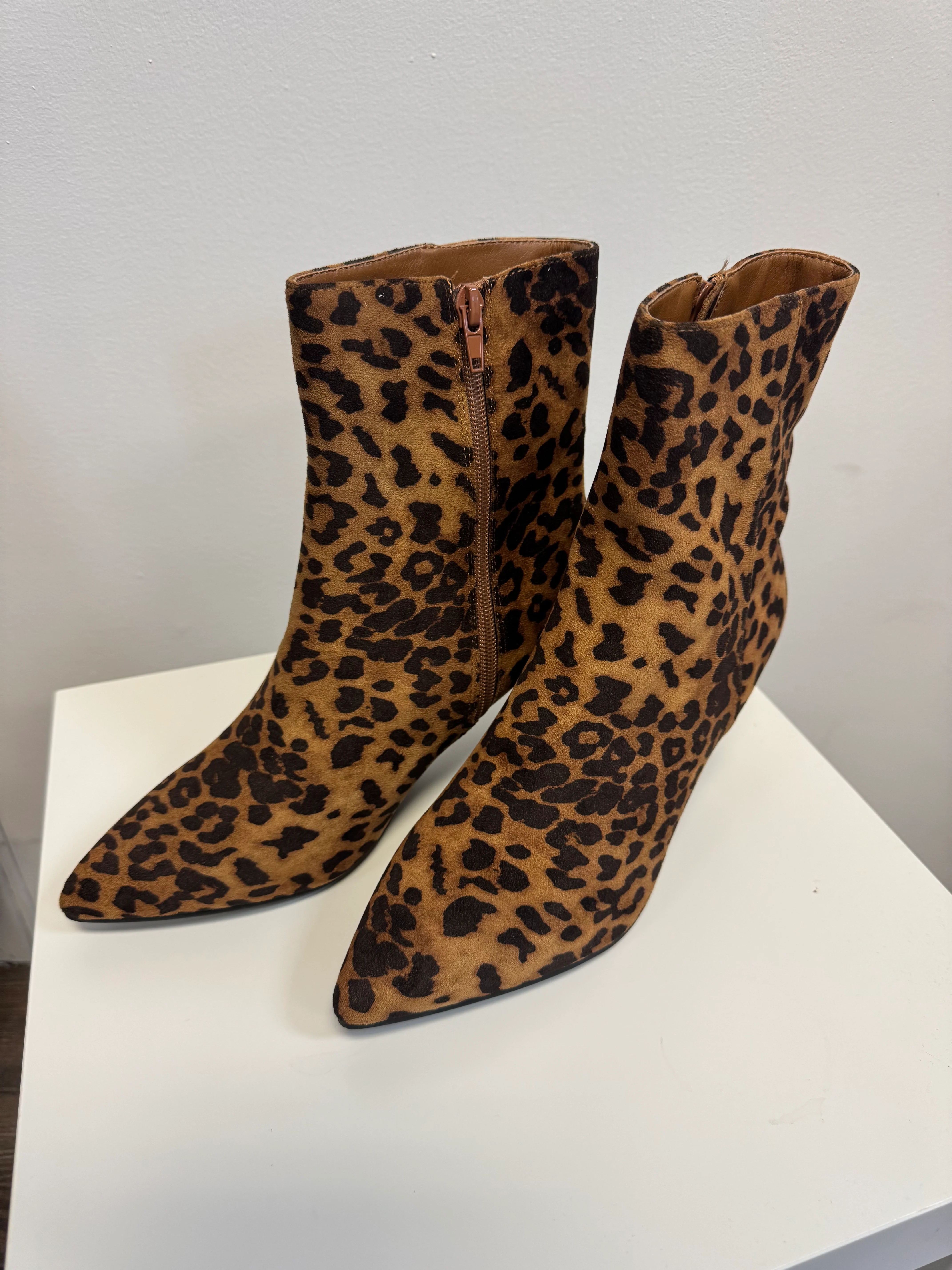 MIA Aletta Boot-Leopard-Boots-MIA-The Silo Boutique, Women's Fashion Boutique Located in Warren and Grand Forks North Dakota