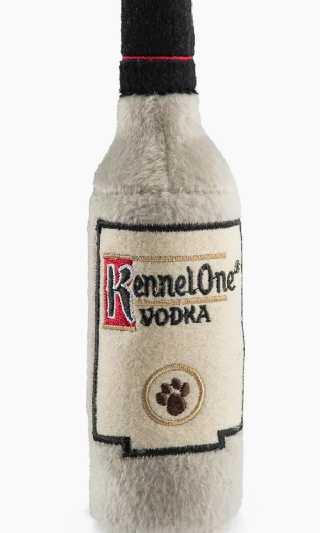 Kennel One Vodka Plush Dog Toy-Dog Toys-haute diggity-The Silo Boutique, Women's Fashion Boutique Located in Warren and Grand Forks North Dakota