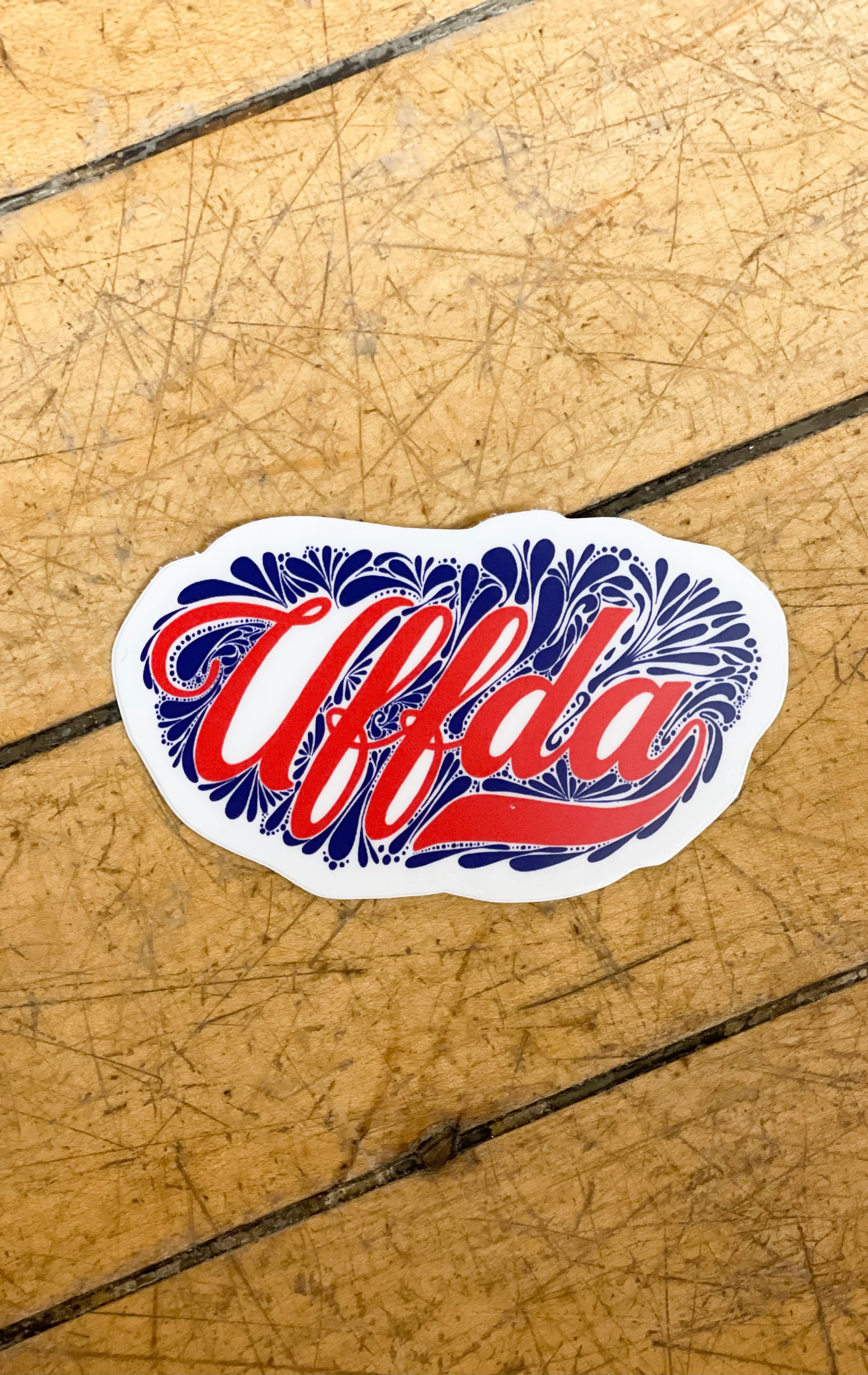 Uffda Sticker-Stickers-nice enough-The Silo Boutique, Women's Fashion Boutique Located in Warren and Grand Forks North Dakota